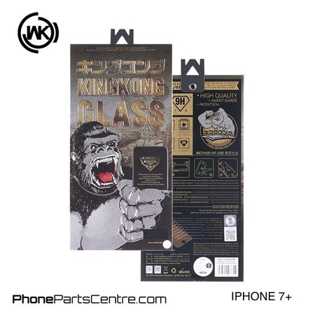 WK WK King Kong 3D glass iPhone 7 Plus (5 pcs)