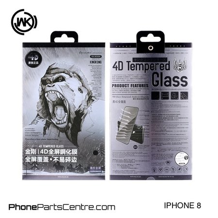 WK WK King Kong 4D glass iPhone 8 (5 pcs)