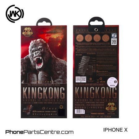 WK WK King Kong 9D glass iPhone X (10 pcs)