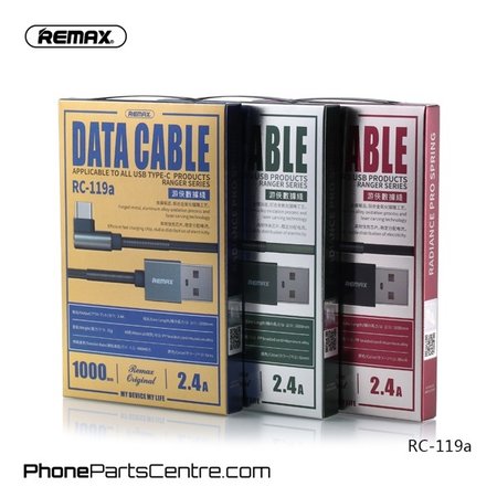 Remax Remax Ranger Type C Cable RC-119a (10 pcs)