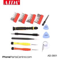 Aida AD-3801 Screwdriver Repair Set (2 stuks)