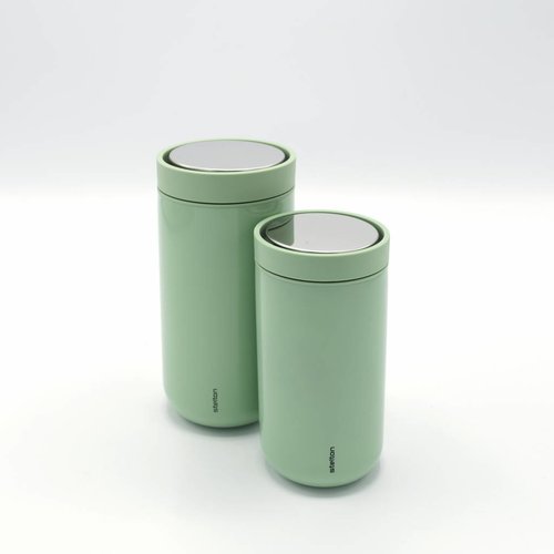 Stelton to-go-click thermosbeker (licht groen) 