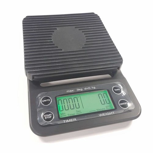 Edo barista scale met timer 