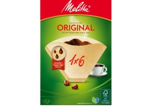 Melitta Melitta filterzakjes (1x6)