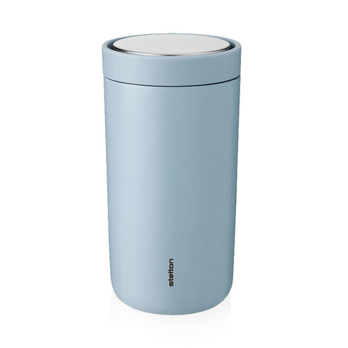 Stelton to-go-click thermosbeker staal (cloud) 
