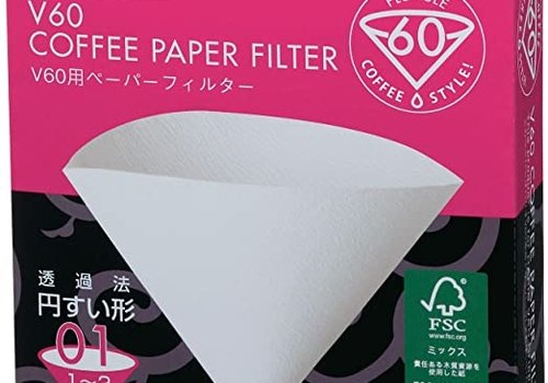 Hario Hario V60 Coffee Paper Filter 01