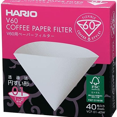 Hario V60 Coffee Paper Filter 01 