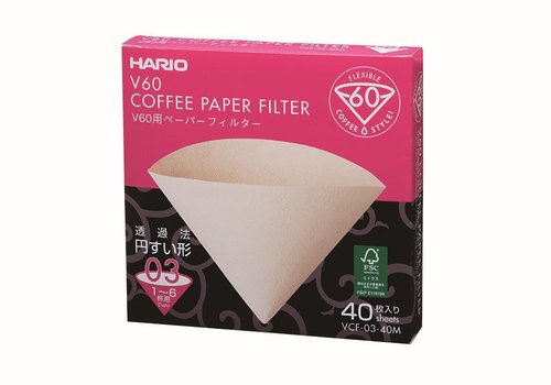 Hario Hario V60 Coffee Paper Filter 03