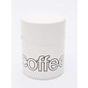 Voorraadblik Coffee (Wit)