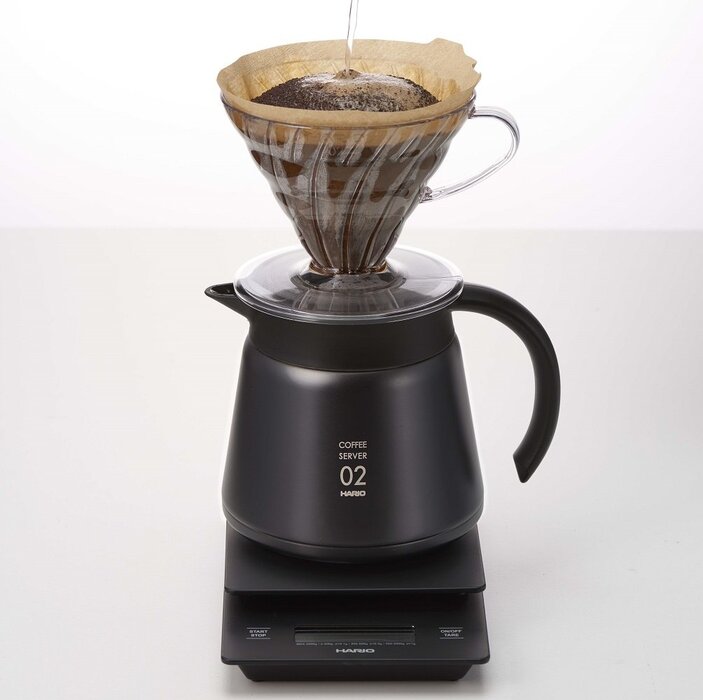 Hario Insulated Stainless Steel Server Plus V60