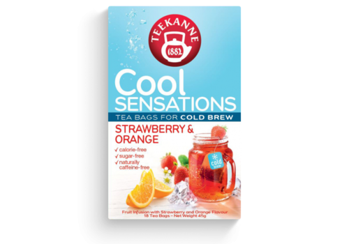 Teekanne Cool Sensations: Strawberry-Orange