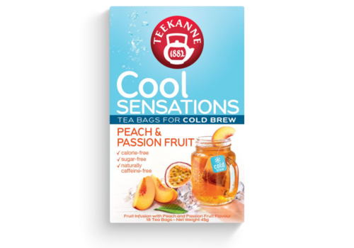 Teekanne Cool Sensations: Peach-Passionfruit