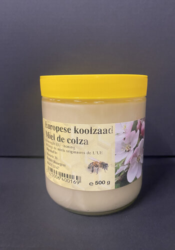 Koolzaadhoning 500 gr 