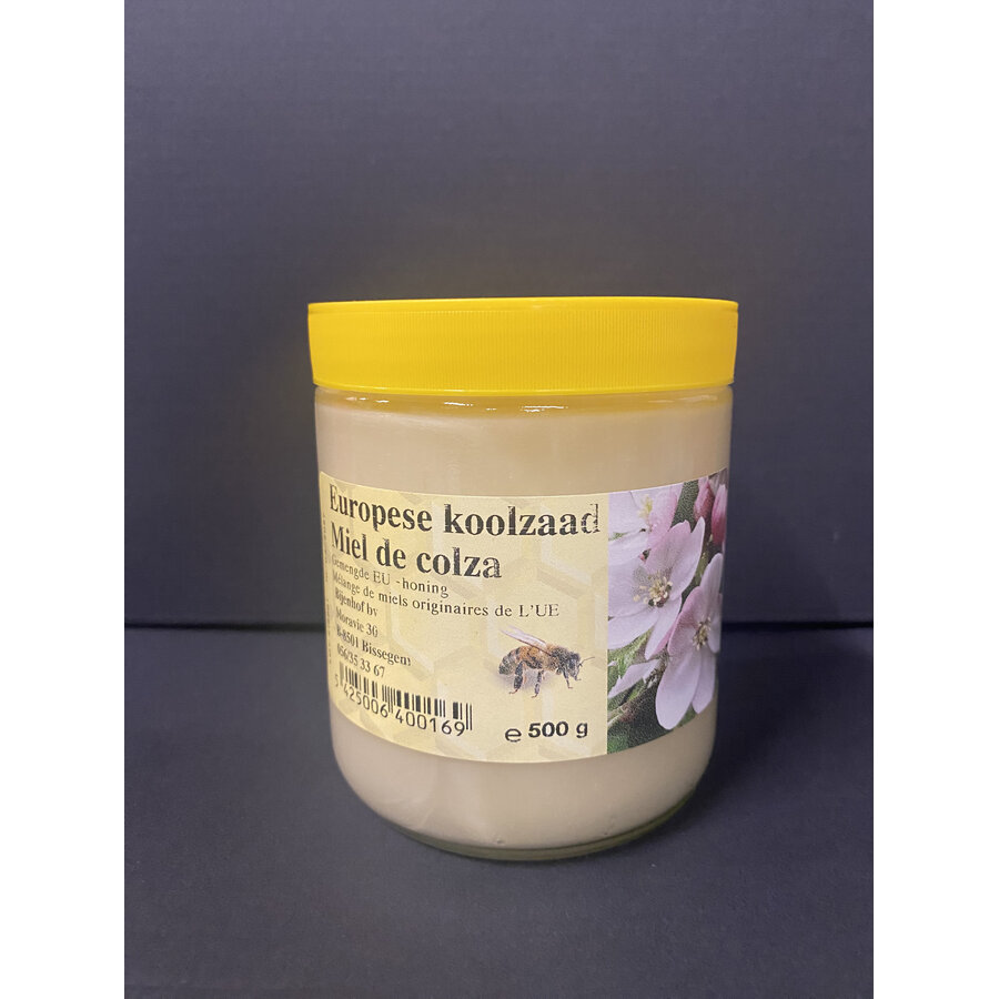 Koolzaadhoning 500 gr