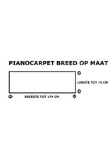 Pianocarpet Pianocarpet large - custom made
