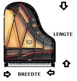 Pianocarpet Vleugelcarpet op maat