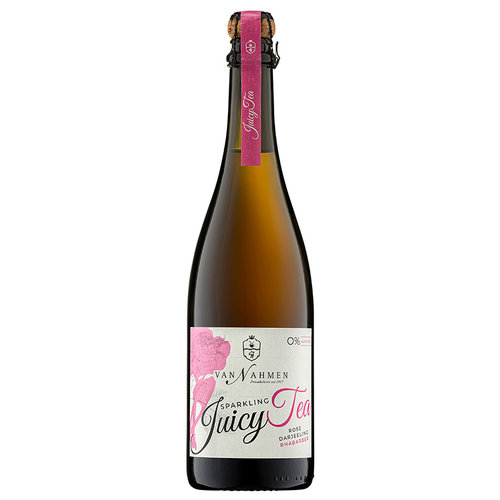 Van Nahmen Van Nahmen Sparkling Juicy Tea Rose-Darjeeling-Rhabarber Van Nahmen Van Nahmen Sparkling Juicy Tea Rose-Darjeeling-Rhabarber