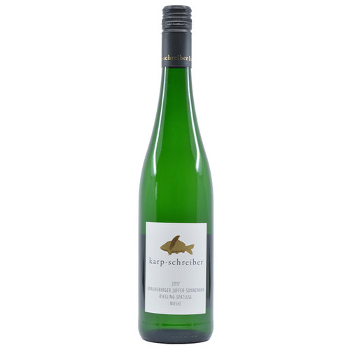 Weingut Karp-Schreiber Weingut Karp-Schreiber, Brauneberger Juffer-Sonnenuhr Riesling Spätlese Weingut Karp-Schreiber Weingut Karp-Schreiber, Brauneberger Juffer-Sonnenuhr Riesling Spätlese