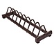 Body-Solid Rubber Bumper Plate Rack GBPR10 Body-Solid Rubber Bumper Plate Rack GBPR10