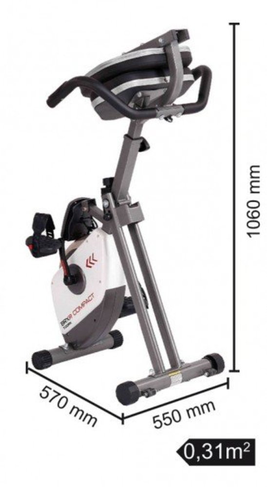 Toorx Fitness BRX-RCOMPACT Inklapbare ligfiets Toorx Fitness BRX-RCOMPACT Inklapbare ligfiets