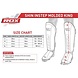 RDX Sports Shin Instep Molded KING - Zwart RDX Sports Shin Instep Molded KING - Zwart