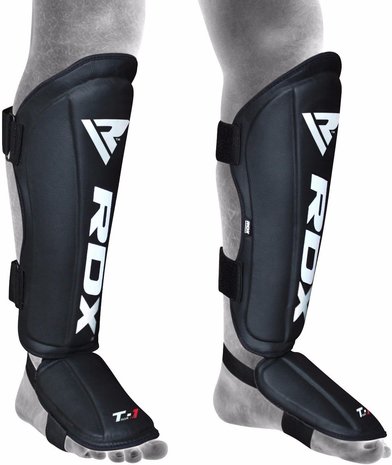 RDX Sports Shin Instep Molded KING - Zwart RDX Sports Shin Instep Molded KING - Zwart