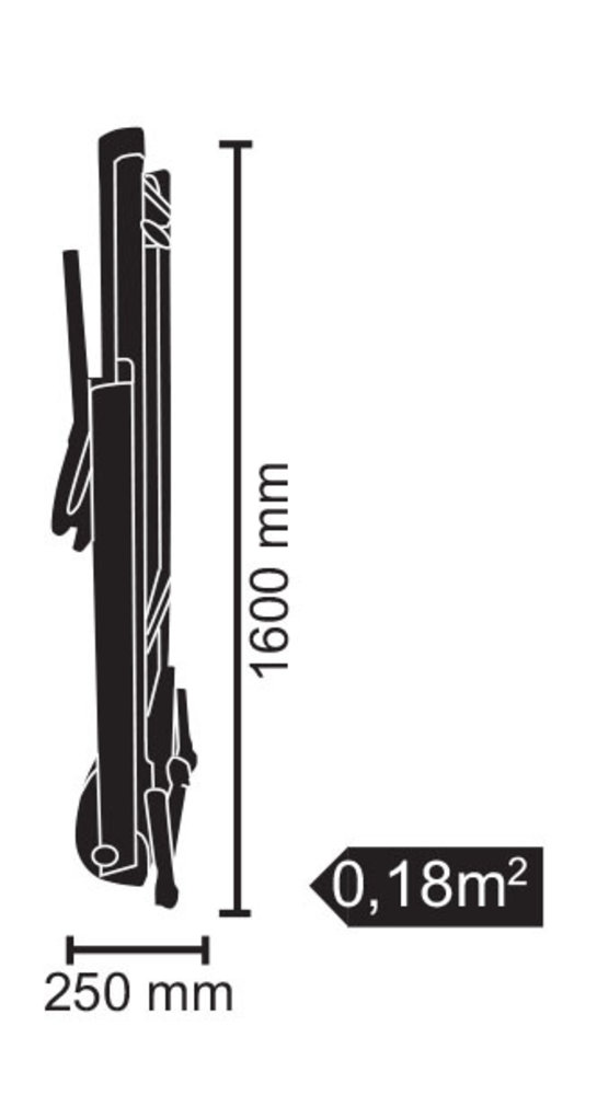 Everfit TFK-455-SLIM Loopband - Voorgemonteerd - Compact