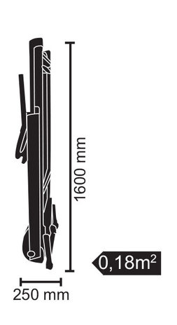 Everfit TFK-455-SLIM Loopband - Voorgemonteerd - Compact