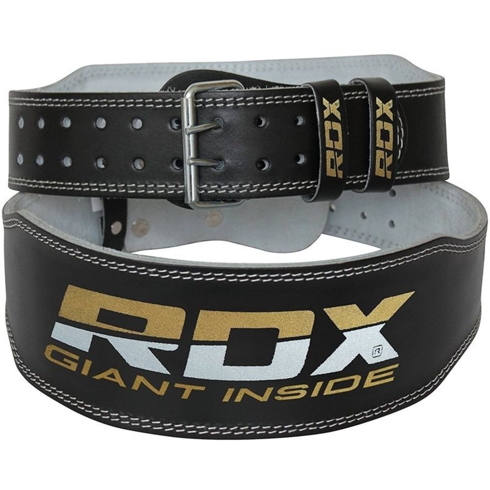 Belang gemiddelde definitief RDX Sports Gym Lederen Gewichtenhef Riem - Maat L kopen