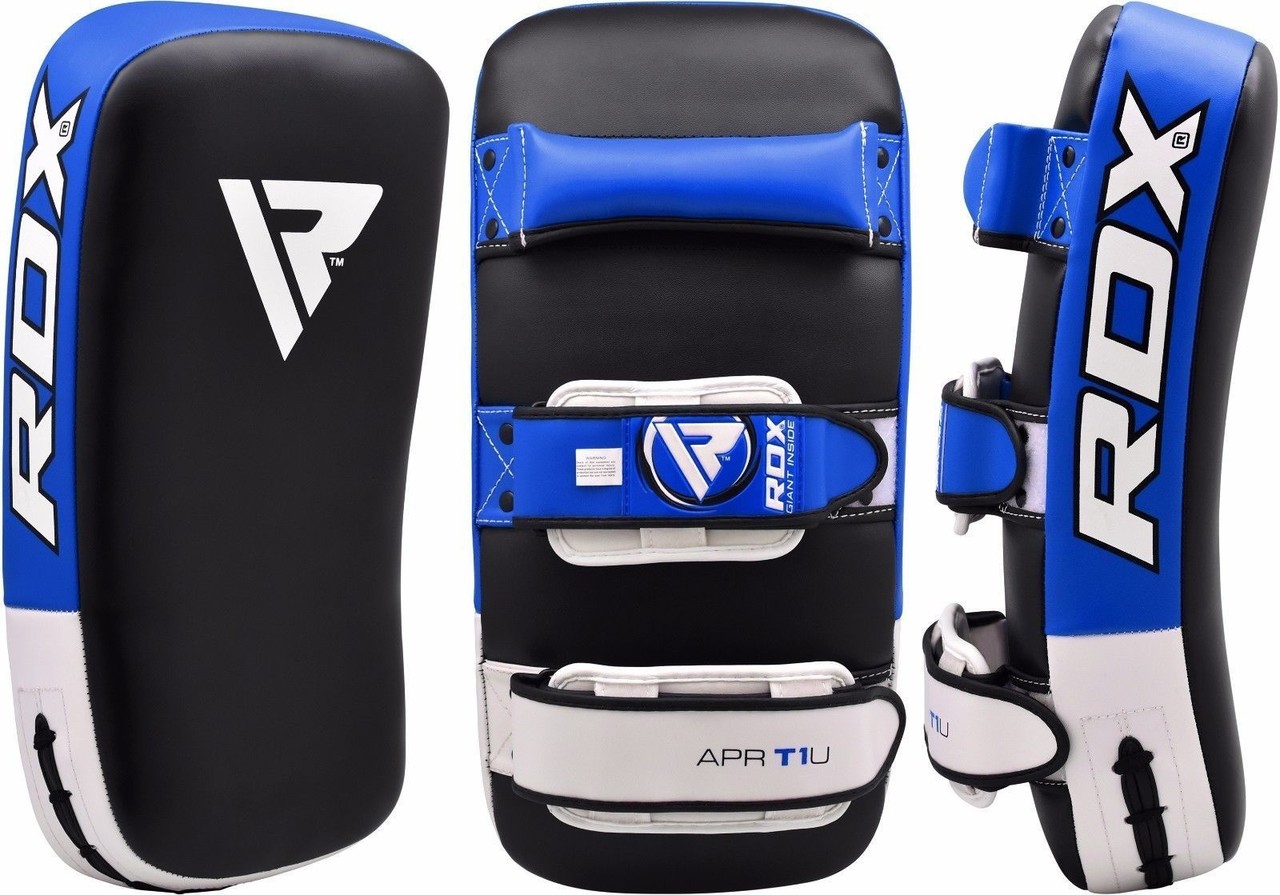 RDX Sports APR-T1 Stootkussen - Thai Kick Pad - Blauw - Per Stuk RDX Sports APR-T1 Stootkussen - Thai Kick Pad - Blauw - Per Stuk