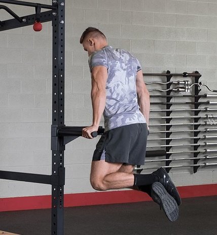 Body-Solid Full Commercial Extended Power Rack SPR1000BACK