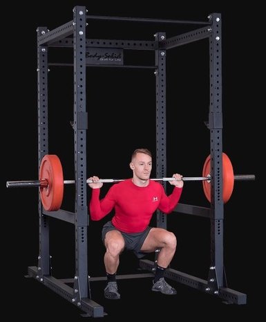 Body-Solid Full Commercial Extended Power Rack SPR1000BACK
