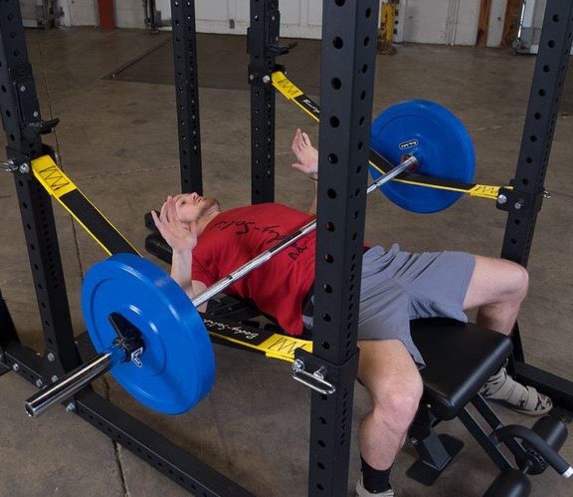 ProClubLine Power Rack Strap Safeties KSPRSS ProClubLine Power Rack Strap Safeties KSPRSS