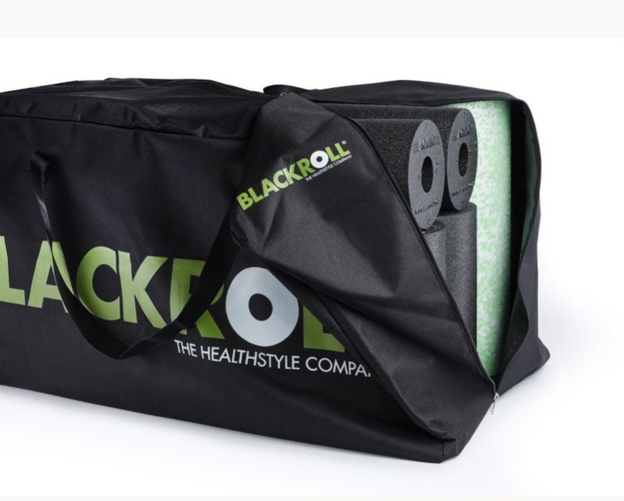 Blackroll TRAINERBAG - Tas voor 10 foamrollers Blackroll TRAINERBAG - Tas voor 10 foamrollers