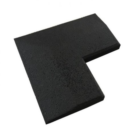 NRG fitness Fitness Vloer Hoekprofiel 20mm Rubber