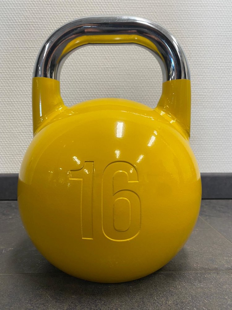 Toorx vinyl kettlebell - 4 kg, pink, speciális kialakítás, kényelmes