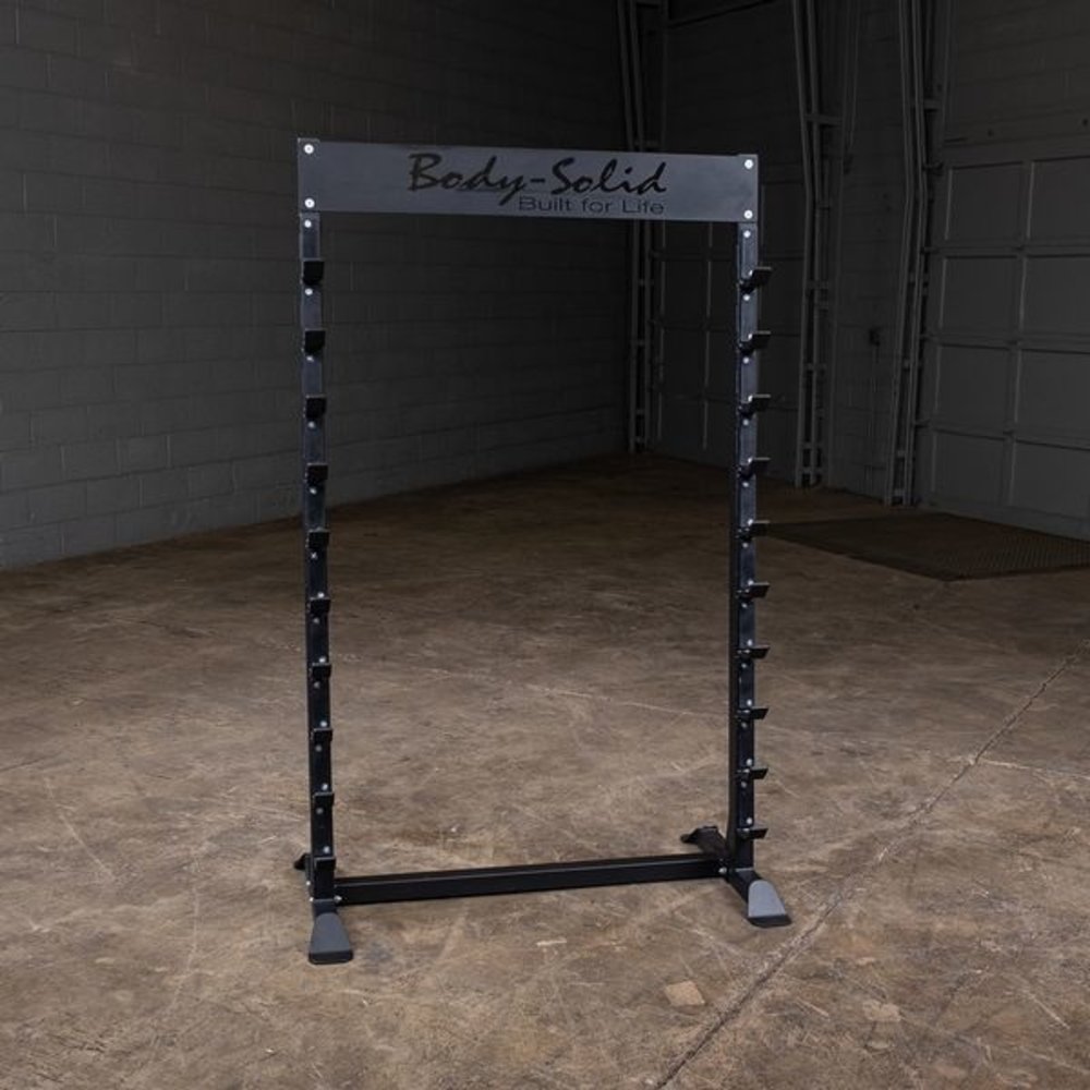 ProClubLine Horizontal Bar Rack - 10 Barbells