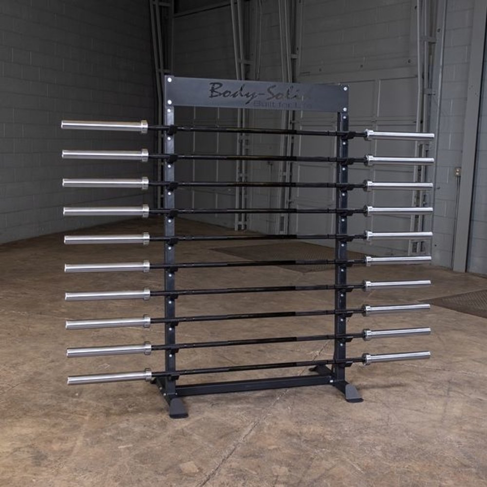 ProClubLine Horizontal Bar Rack - 10 Barbells