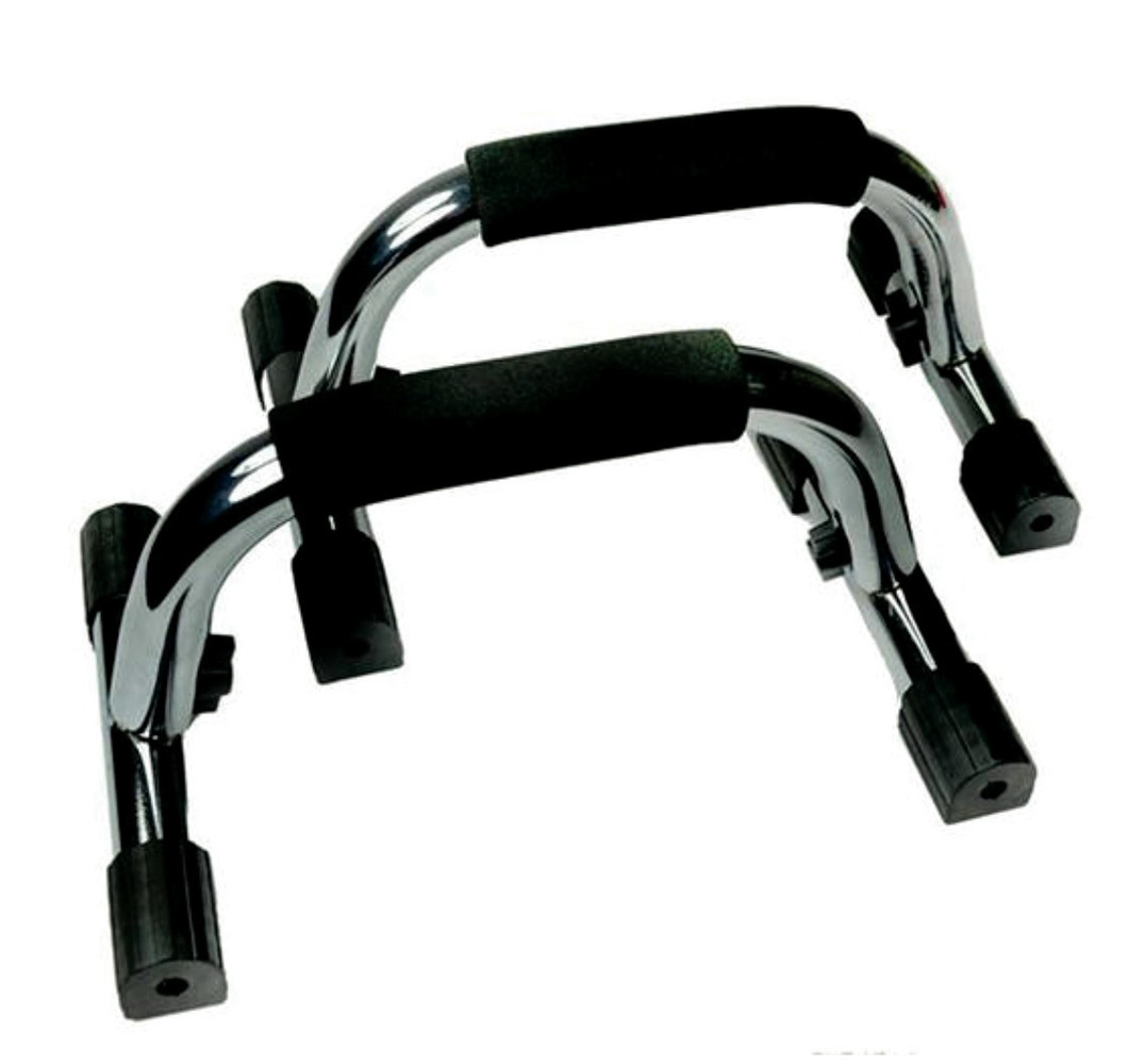 Toorx Fitness Push up bar - Metalen opdruk stang - Anti slip