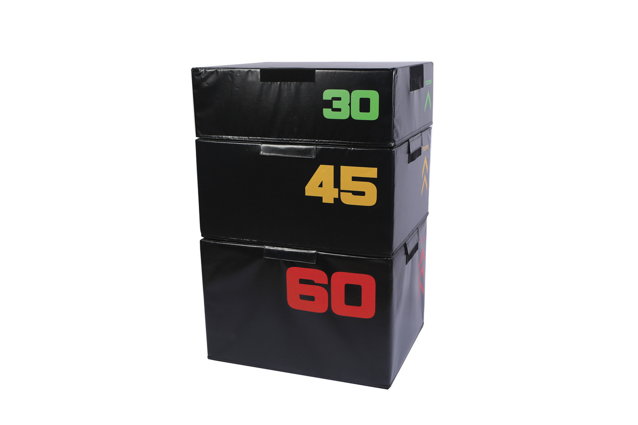 Toorx Fitness Soft Plyobox set - stapelbaar - klittenband Toorx Fitness Soft Plyobox set - stapelbaar - klittenband