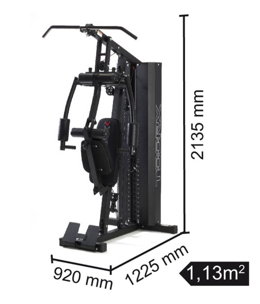 Toorx Fitness Home Gym - 102 kg gewichtsblok - MSX-70