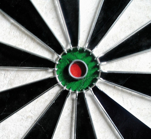 Garlando Dartbord - Sisal - Inclusief dartpijlen -  Aries Garlando Dartbord - Sisal - Inclusief dartpijlen -  Aries