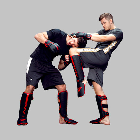 RDX Sports F6 Kara MMA Scheenbeschermers - Matzwart RDX Sports F6 Kara MMA Scheenbeschermers - Matzwart