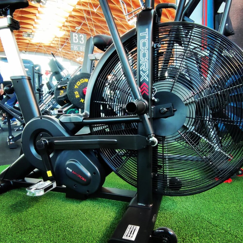 Toorx Fitness Airbike BRX-AIR-CROSS - met interval Toorx Fitness Airbike BRX-AIR-CROSS - met interval