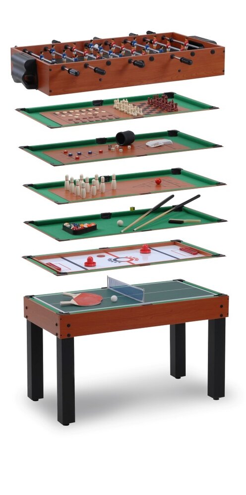 Garlando Multi-12 Tafel met telescopische stangen Garlando Multi-12 Tafel met telescopische stangen