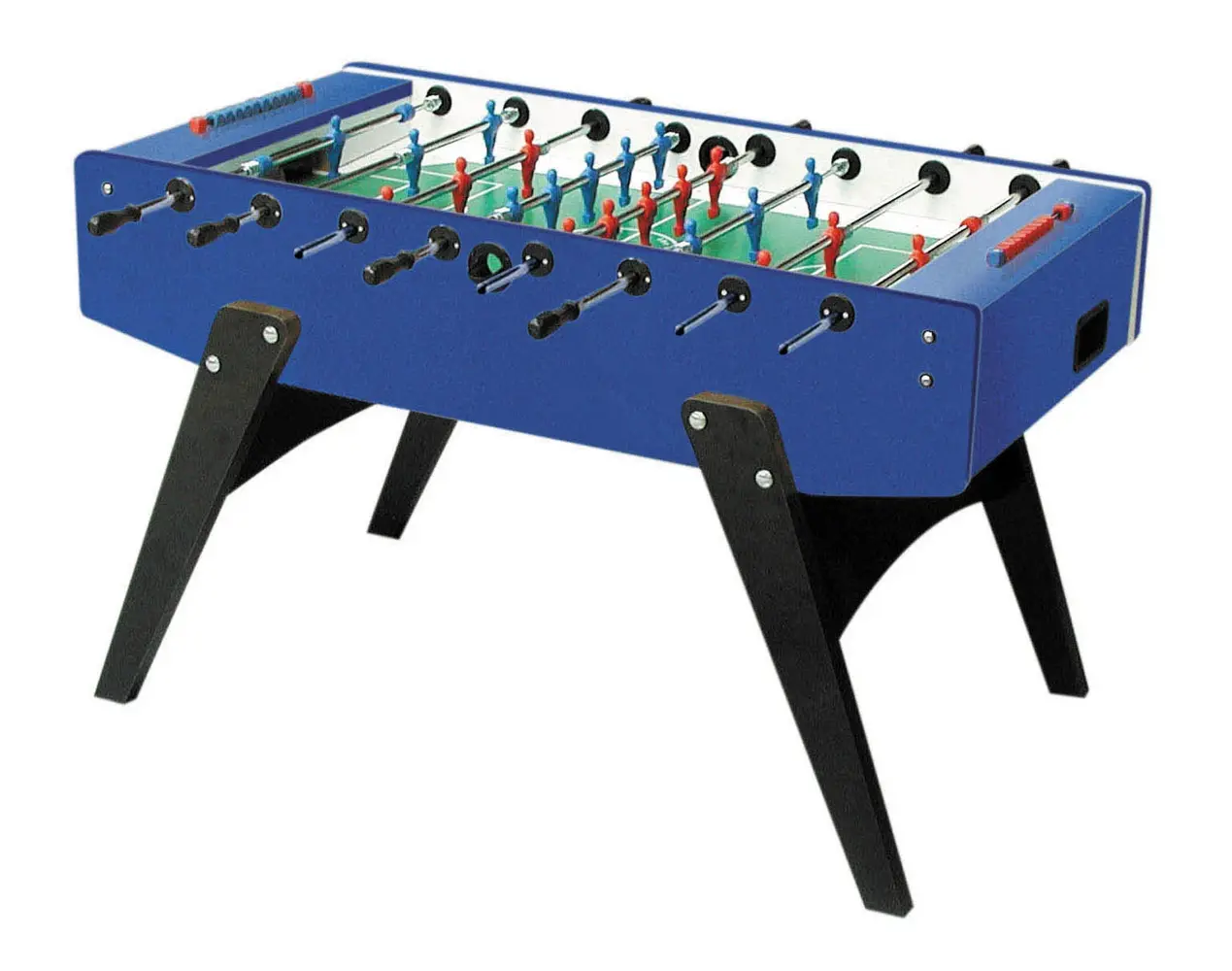 Garlando G-2000 Voetbaltafel Blauw - Doorlopende stangen Garlando G-2000 Voetbaltafel Blauw - Doorlopende stangen