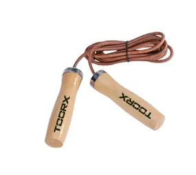 Toorx Fitness Springtouw Leer Toorx Fitness Springtouw Leer
