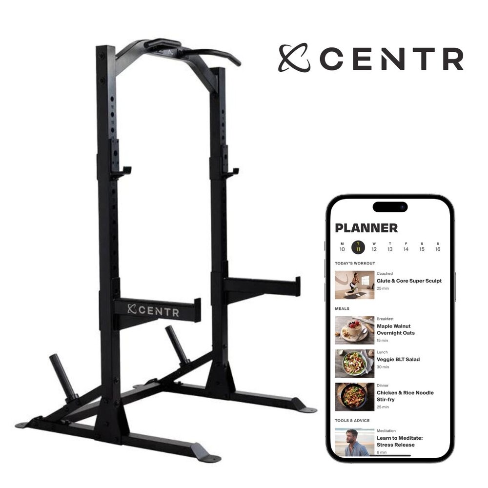 Centr Half Rack - Squat Rack met Pull-Up Bar