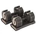 Centr Smart Stack 50 Verstelbare Dumbbells - 2 x 22,5 kg Centr Smart Stack 50 Verstelbare Dumbbells - 2 x 22,5 kg