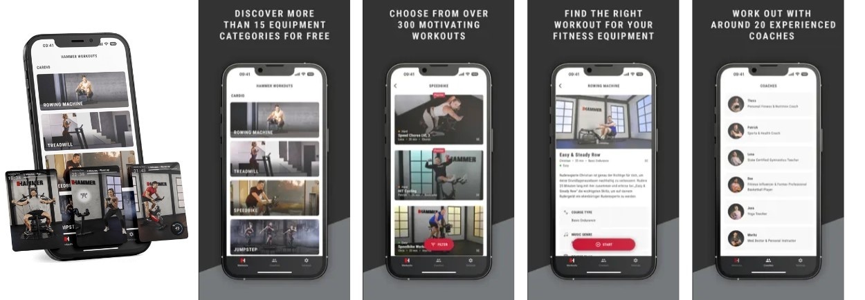 Hammer Workouts - jouw nieuwe fitness app Hammer Workouts - jouw nieuwe fitness app